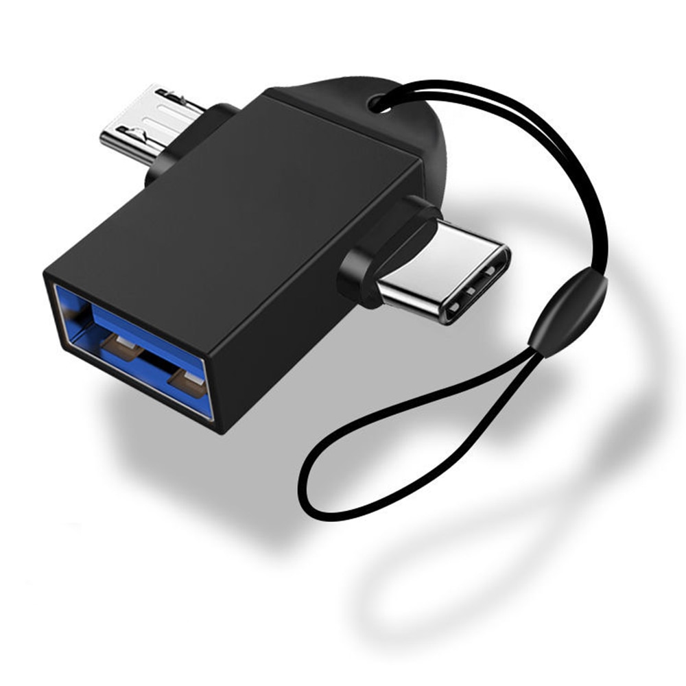 ANMONE OTG Type C Adapter 2 In 1 OTG Micro Usb Converter Usb C 3.0 Flash Disk Mouse Connector For Smartphone Android Usb Plug