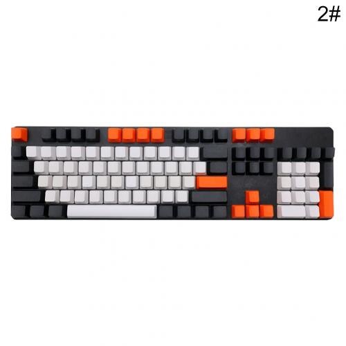 PBT 108 KeyCaps Backlit For Cherry MX Switches Mechanical Keyboard: 2