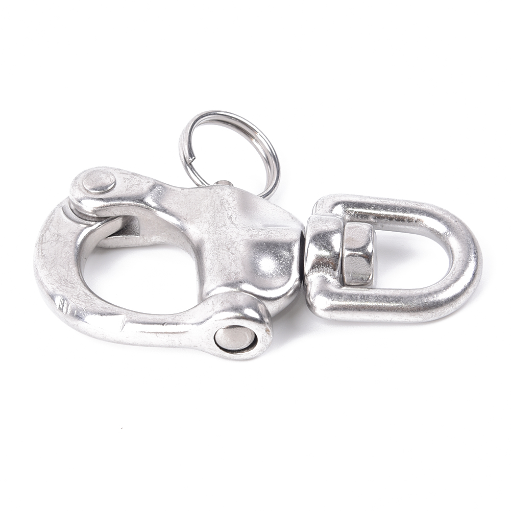 Universal Swivel Snap Schäkel Haken Marine Boot Yacht 70mm Zubehör 316 Edelstahl