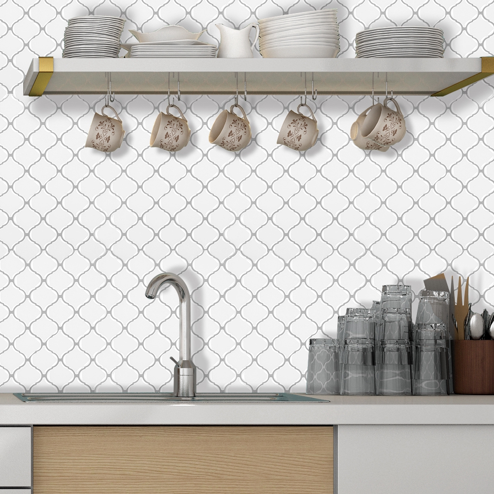 2.5mm Interior Wall Renovation Decoration Sticker Bathroom Waterproof Baffle--1 Sheet