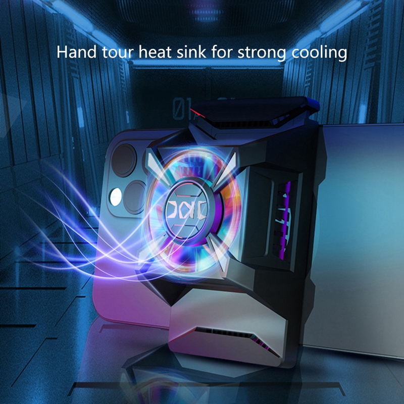 F18 Freeze Refrigeration Semiconductor Mobile Phone Radiator Mobile Game Chicken Artifact Portable Live Phone Cooler