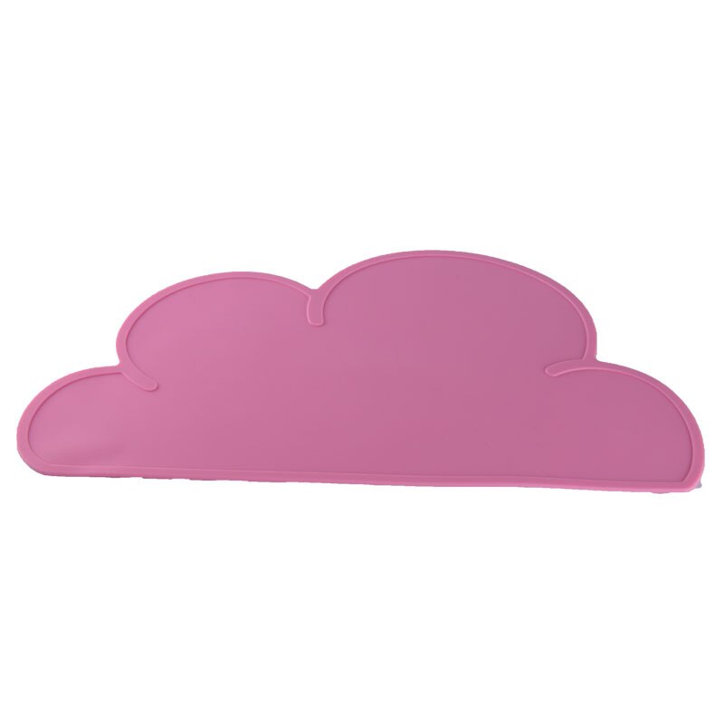Silicone Cloud Placemat Heat Pad Waterproof Table Mat Student Children Cartoon Silicone Table Mat Kitchen Gadget Easy Cleaning: 4