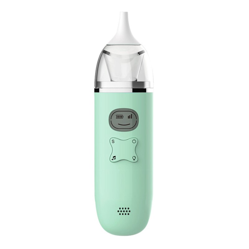 USB Baby Nasal Aspirator Electric Safe Hygienic Nose Cleaner Silicone Snot Sucker Newborn Infant Toddler Kids Music Adjustment