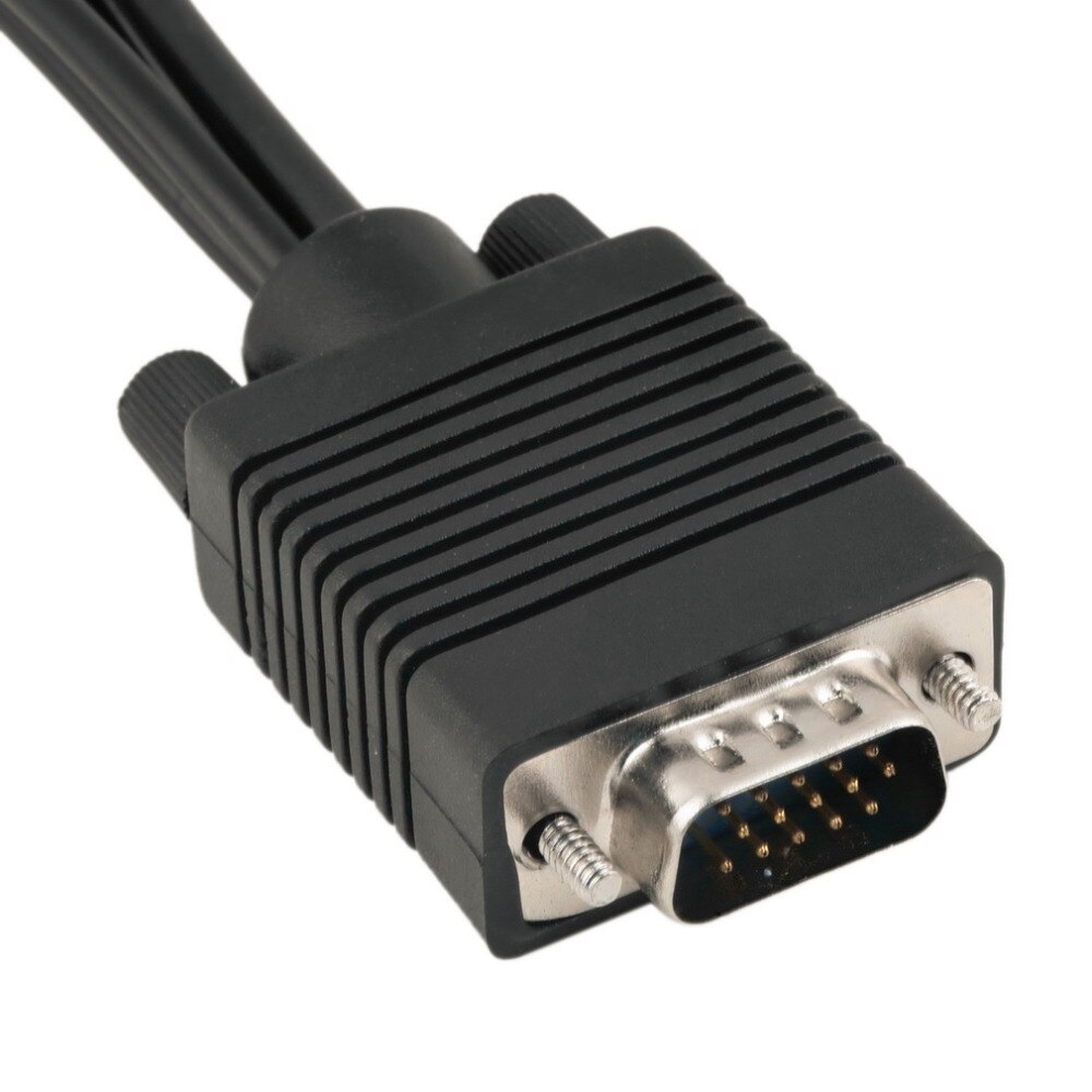 HDMI Naar Vga VGA SVGA naar S-VIDEO 3 RCA Vrouwelijke Converter Kabel VGA naar Video TV Out S-Video AV Adapter Zonder HDMI Splitter