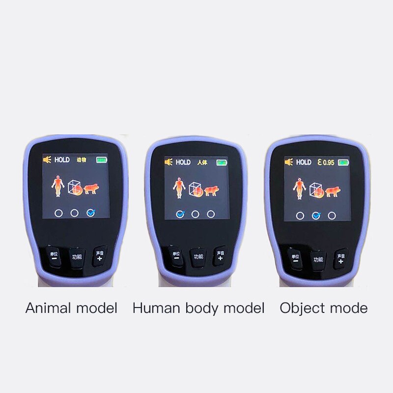 Præcision veterinær infrarød termometer til svin kvæg får heste hunde og katte kæledyr dyr elektroniske termometre kanoner