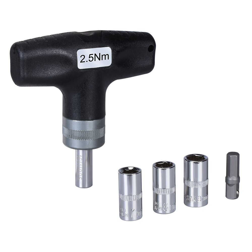 Clé dynamométrique préréglée avec embout 3D, 1,8 nm/2,5 nm, clé à douille hexagonale de type T, buse pour E3D V6, MK8, MK10: 2.5Nm Kits