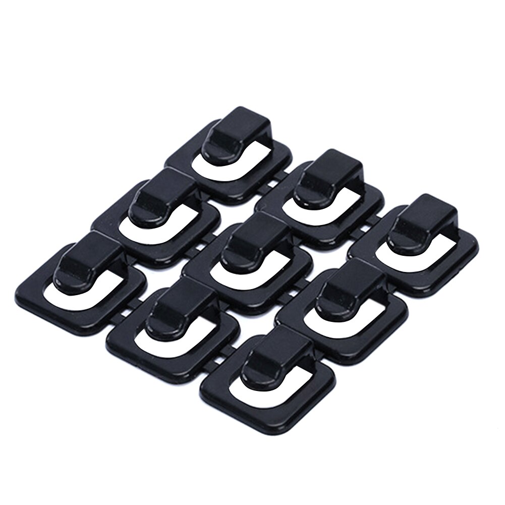 18pcs Mini Home Self Adhesion Cable Clip Portable Electric Wire Organizer Desk Accessories Immobilization Storage Table Wall