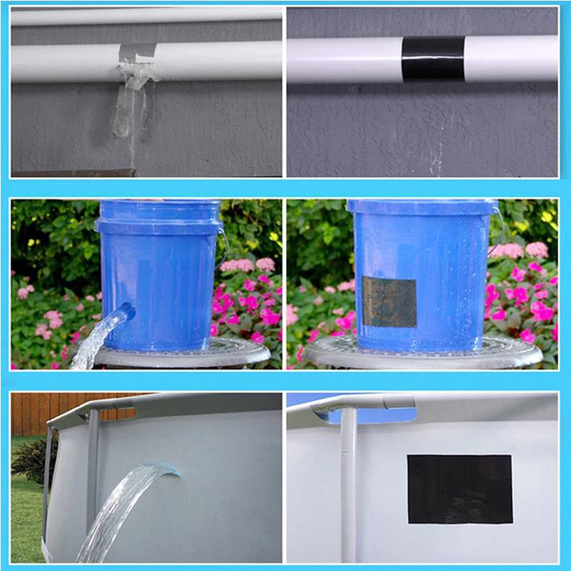 152*10cm Super Fix Strong Fiber Waterproof Tape Stop Leaks Seal Repair Tape Performance Self Fix Tape Fiberfix Adhesive Tape