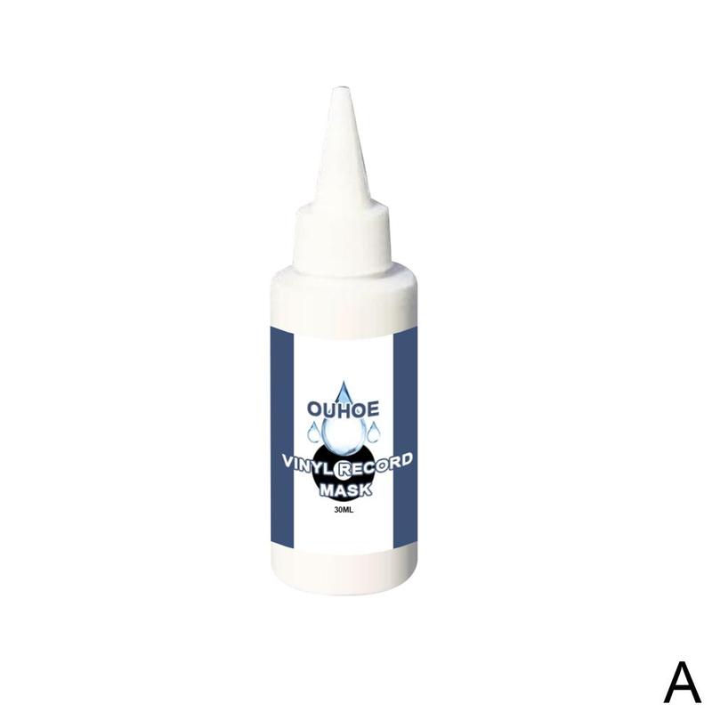 Vinyl Record Cleaner Deep Cleaning Of Grooves Slits Cleaner And Dust Of Strong For Record Players Absorption M2z9: 30ml