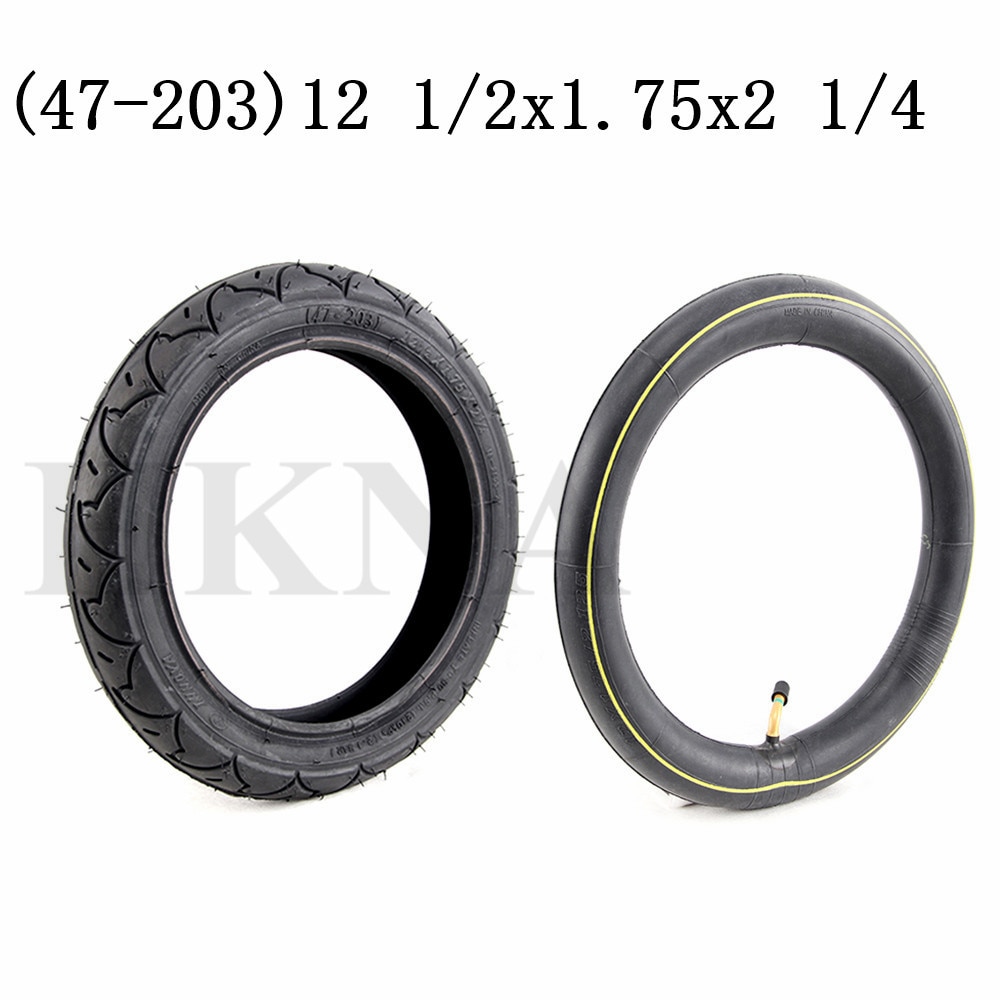 12 Inch (47-203)12 1 / 2x1.75x2 1 / 4 Inner Tube Outer Tyre INNOVA Tire Baby Carriage Accessories Wheel BB Bicycle