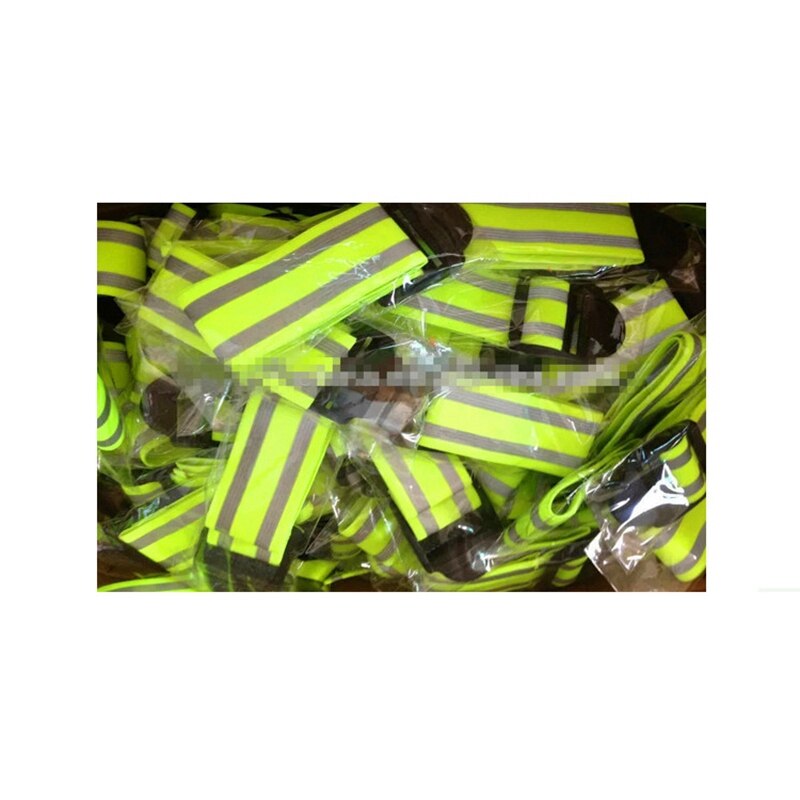 Elastic Reflective Armbands Arm Warning Running Night Cycling Luminous Wristband Sports Safety Belt Wrist Ankle Support Emergenc