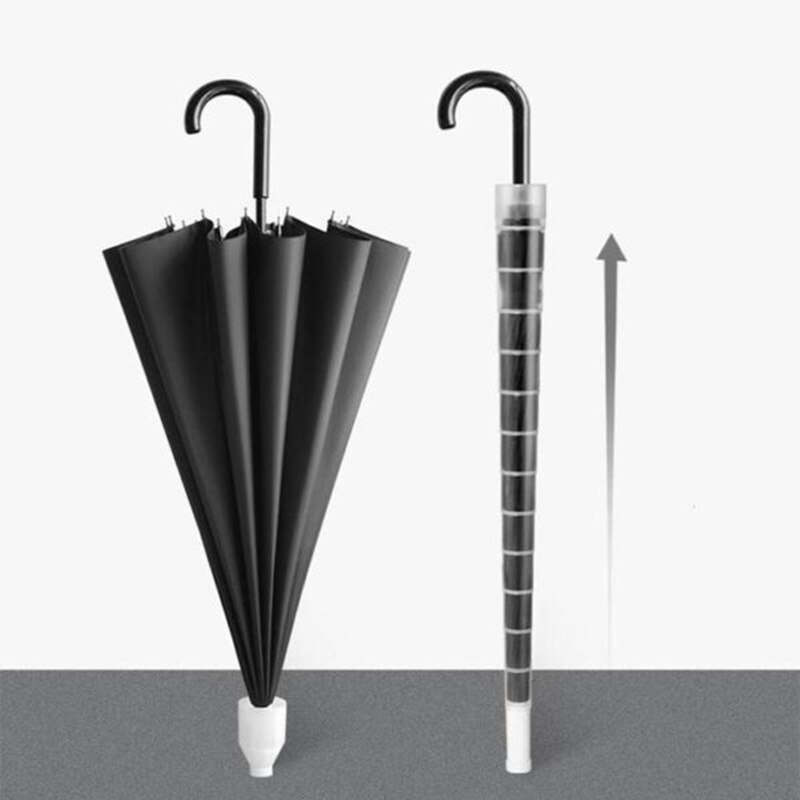Telescopic Drip-proof Umbrella Cover PVC Transparent Umbrella Cover Coat S55