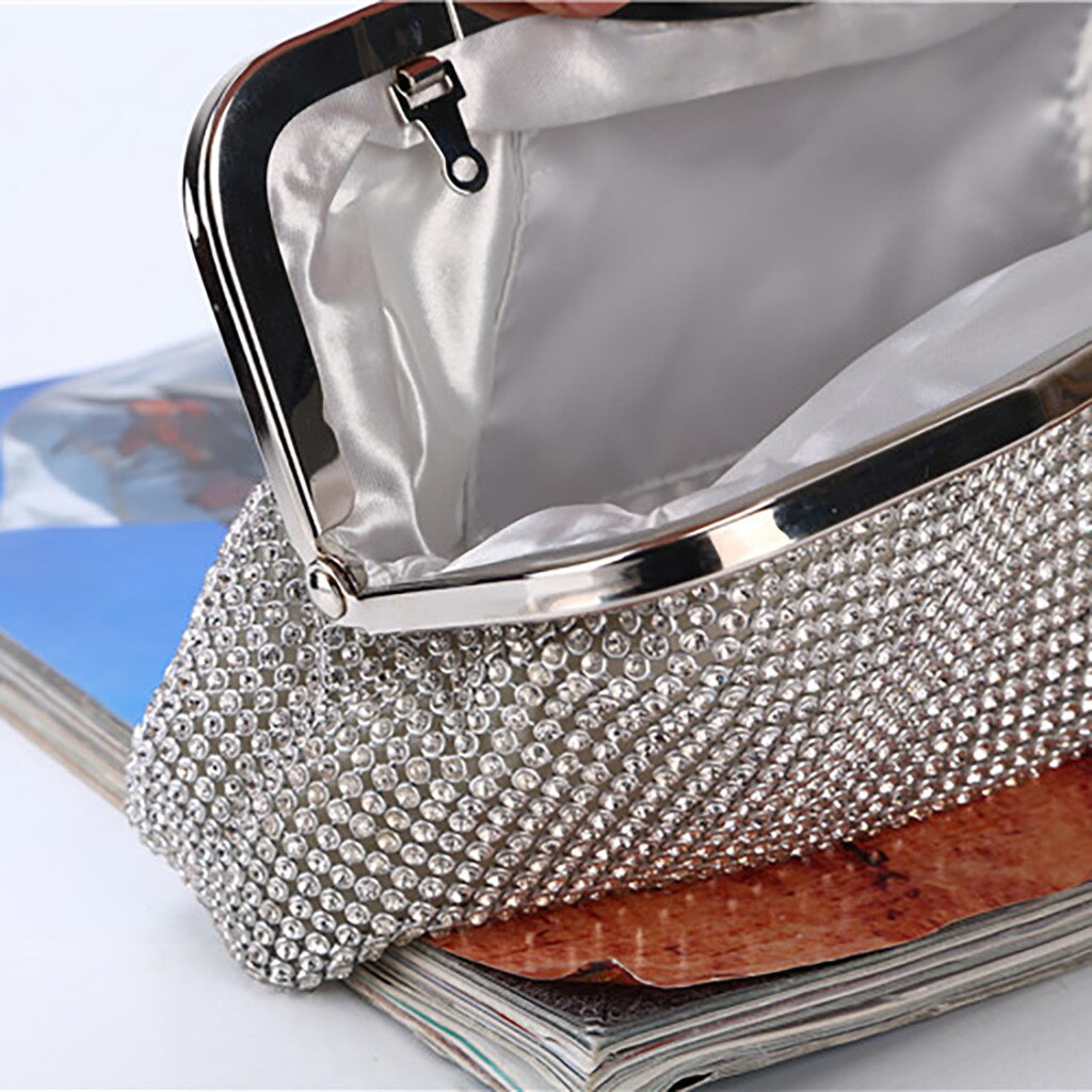 Vrouwen Mode Crossbody Tassen Avond Handtas Diamant Strass Party Clutch Schouder Crossbody Tas Bolsa Feminina