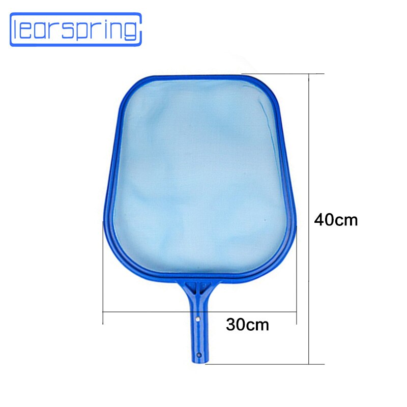 Swimming Pool Skimmer Cleaner Leaf Rake Mesh Net Fountain Pool Tool Leaf Bag Cleaning Equipment Accessories with Rod Stick