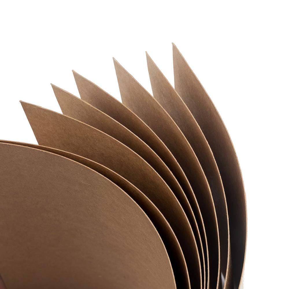 Papel Kraft duro A5, manualidades DIY, fabricación de tarjetas, cartón grueso, 50 Uds.