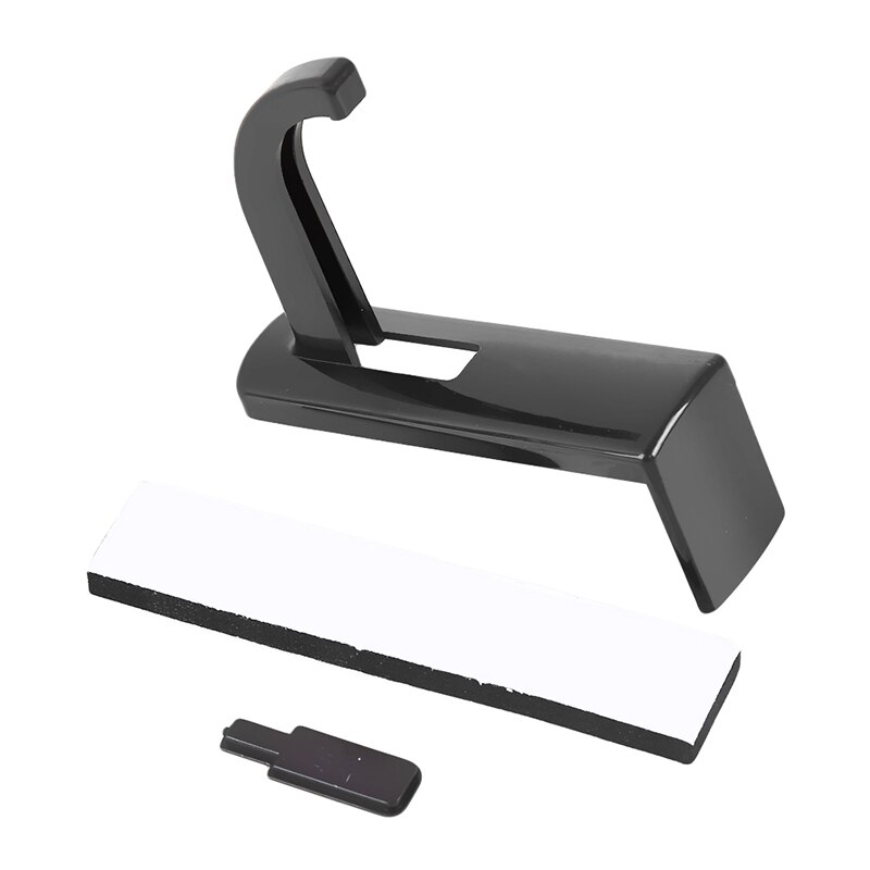 Auriculares gancho auriculares percha para auriculares Ordenador de montura en pared Monitor auriculares soporte Rack con etiqueta de cinta de gancho