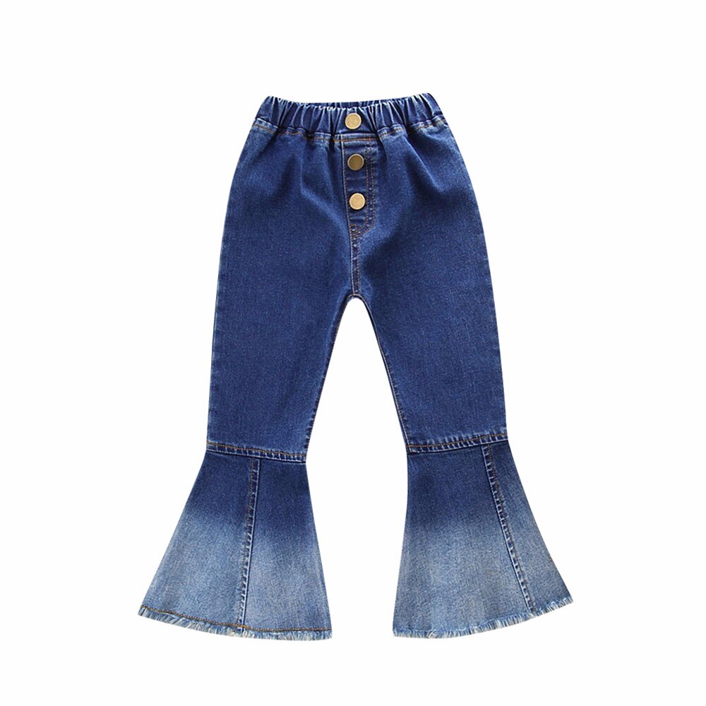 SAGACE lässig Fackeln Kleinkind Mädchen Jeans Schlauch Baby Mädchen Patchwork Hosen verlieren Täglichen Kühlen Denim Jeans Für freundlicher: 24M
