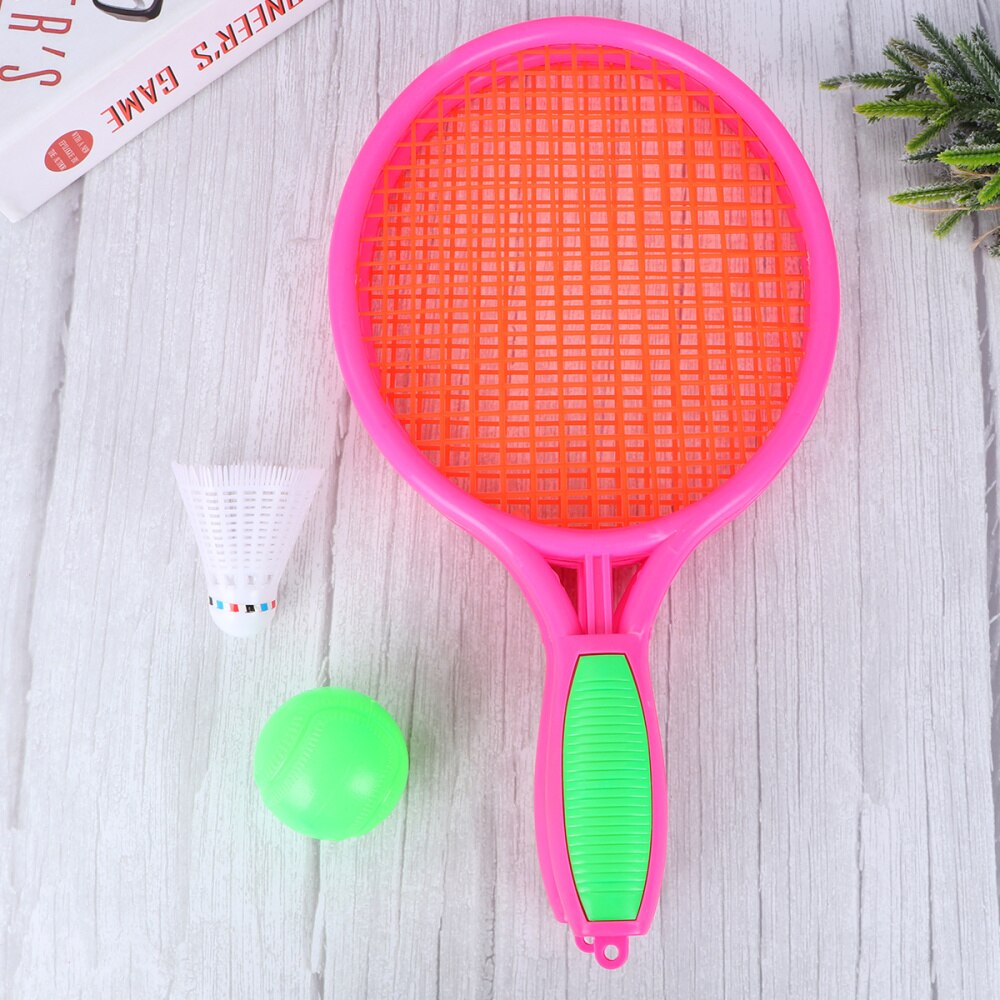 1 paire de raquettes de Tennis de Badminton pour enfants, accessoires de jeu pour l'école maternelle et primaire (taille): Default Title