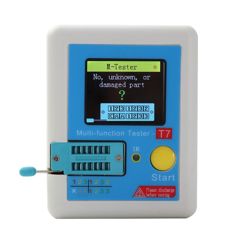 LCR-T7 nowy próbnik próbnik elektroniczny trioda dioda TFT miernik pojemności wskaźnika pokrycia wypływów netto miernik parametru ESR