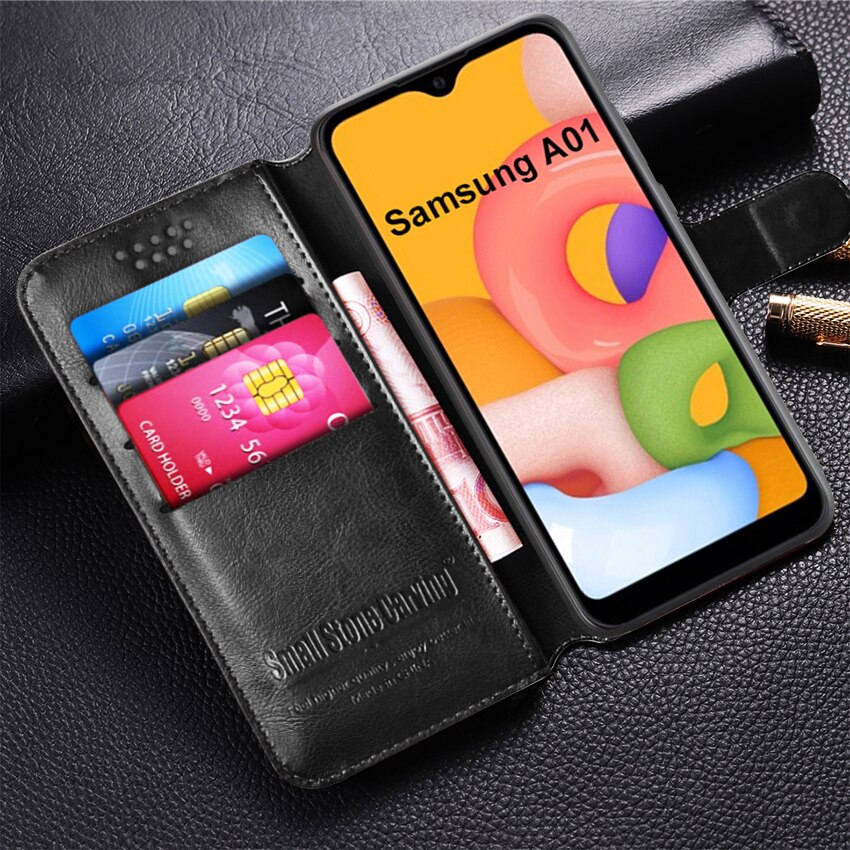 Für Samsung Galaxis A01 fallen Für Samsung A01 fallen EINE 01 kippen Coque Brieftasche fallen Für Samsung Galaxis A01 A015F abdeckung mit Karte Schlüssel