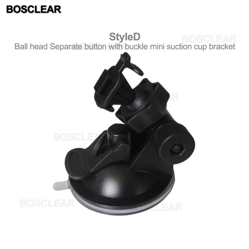 Sucker Car Driving Recorder Mount DVR Bracket Screw Connector Rack DV GPS Camera Stand Holder Max Load 5kg car suction cup brack: Style D