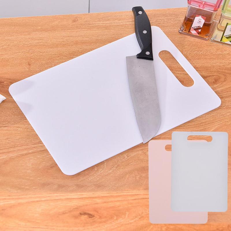 1Pc Plastic Cutting Board Practical Square Plastic Cutting Board Non-slip Cutting Board Cutting Fruit Board Kitchen Tool