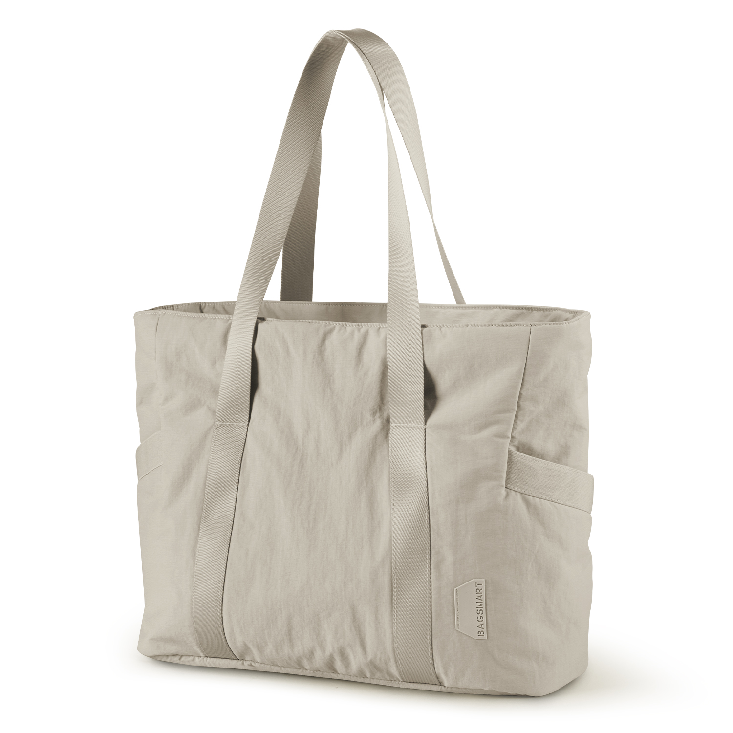 BAGSMART Bolsa Tote para Mujeres de Gran Capacidad Bolsa de Hombro Bolsa Cruzada Bolso de Mano para Estudiantes Universitarias Bolsa de Compras para Mujeres: Gris oscuro