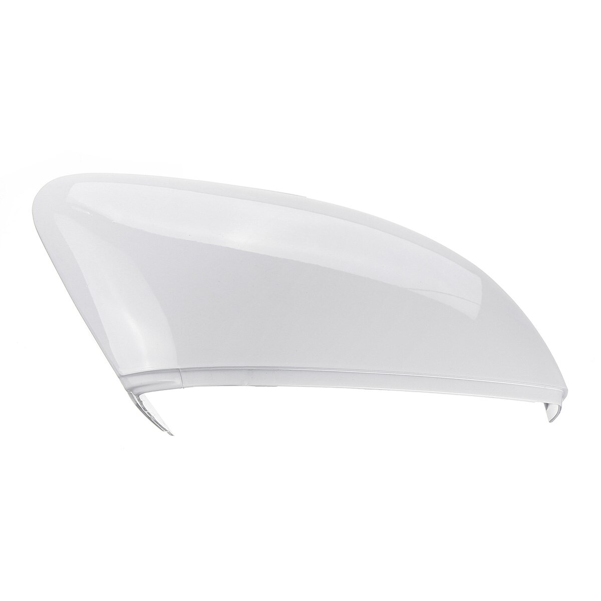 1Pcs Right Mirror Cover For VW For Volkswagen Polo Door Wing Mirror Cover Shell Cap Painted White Replacement Part