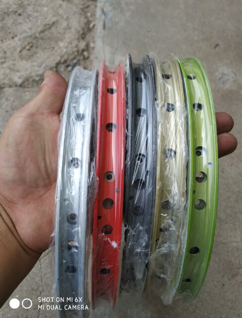 14 Inch Vouwfiets Velg Double-Layer Aluminium Velg 14*1.5 Fiets Velg 20 Gat