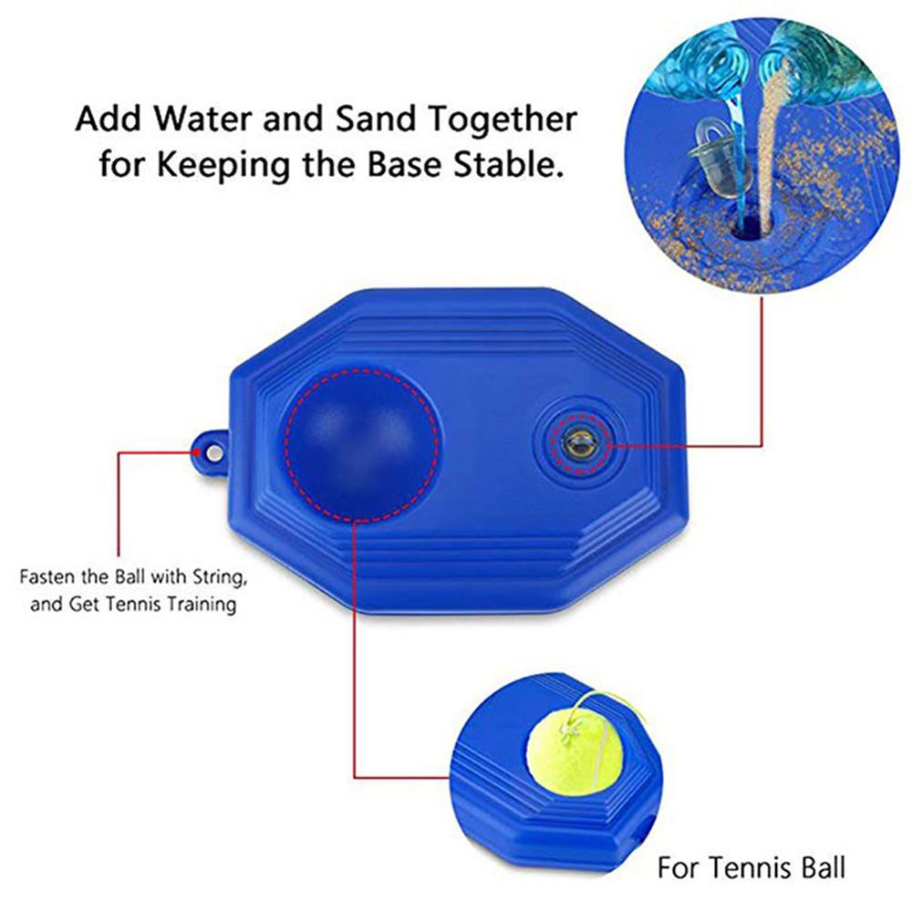 Singolo tennis allenatore se stesso-studio tennis corda Strumento di Formazione Esercizio di Formazione Palla Da tennis Battiscopa combattimento Dispositivo