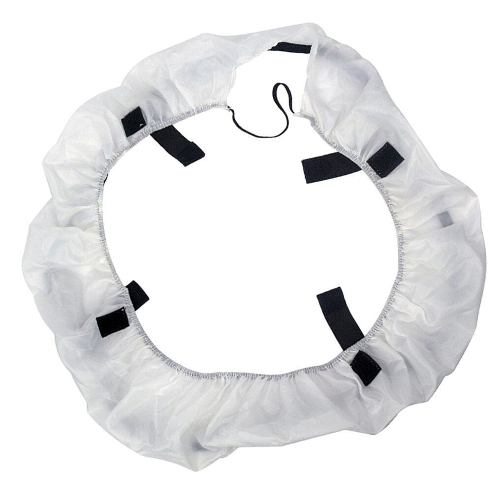 MagiDeal plegable 12 pulgadas Softbox difusor de luz para Anillo de luz LED 12 "Fotografía suave difusor de tela: White