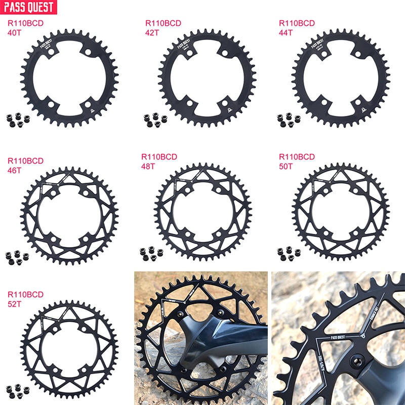 Pass quest 110 bcd racefiets fiets kettingblad 4- klauw schijf  r7000 r8000 r9100