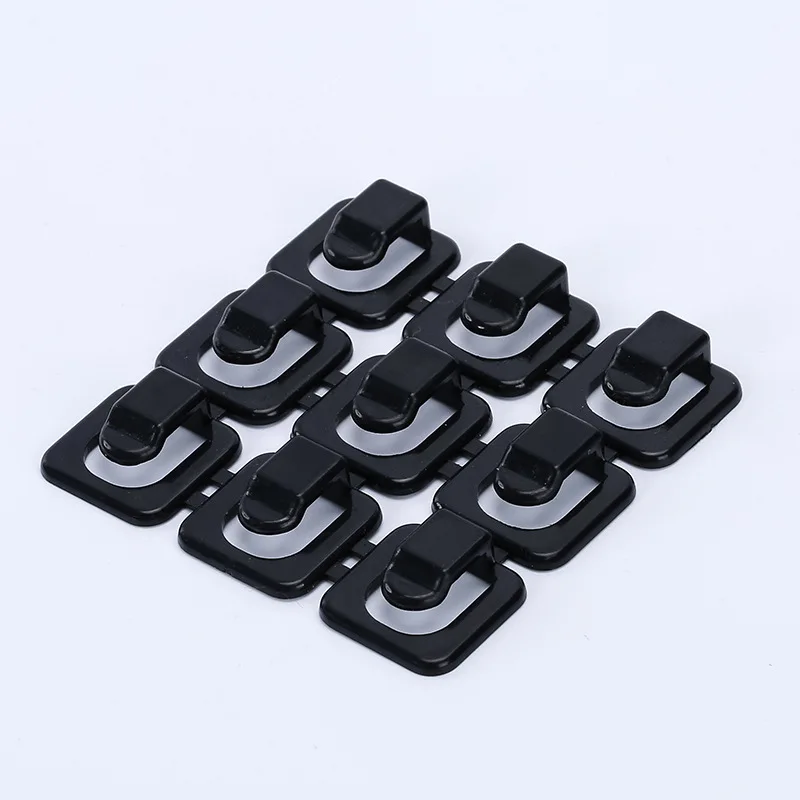 18pcs/set Cable Clips Self-adhesive Earphone USB Charger Cable Winder Wire Cord Data Line Fixer Organizer Office Accessories