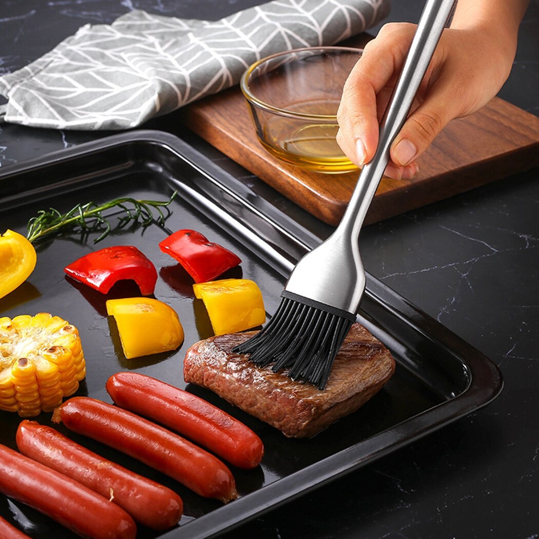 Stainless Steel Bread Pan Set French Bread Baking Mold Set Bread Baking Tray Baguette Mold Pans 3 Groove Waves Bread Baking Tool