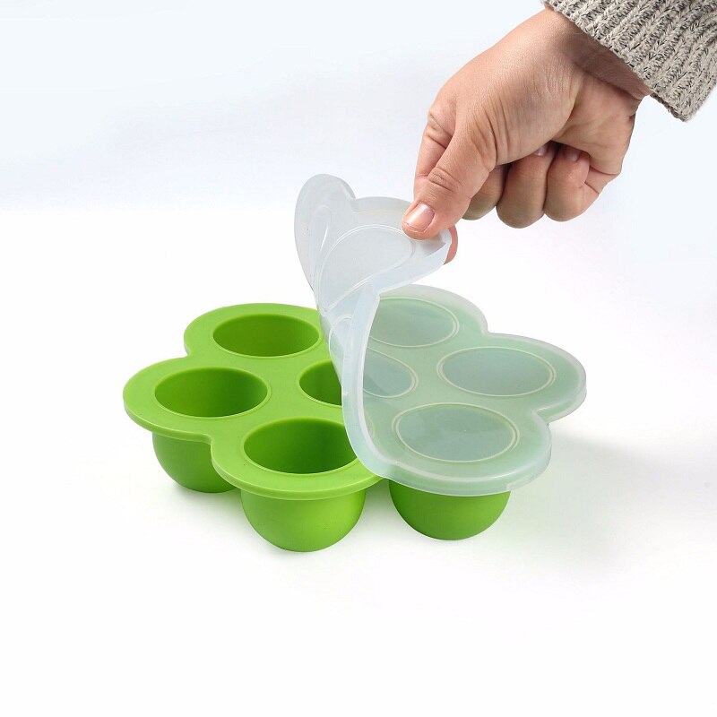 Baby Food Container Infant Fruit Breast Milk Storage Box Freezer Tray Crisper