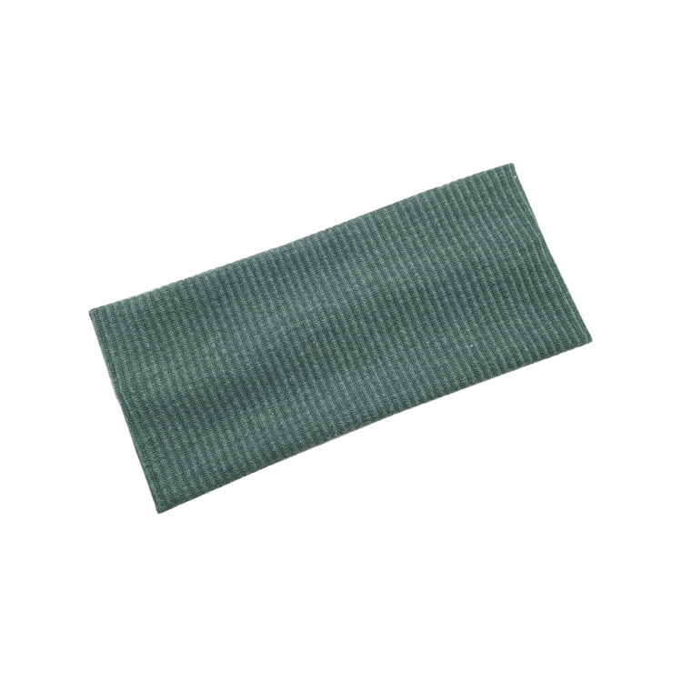 Diademas de Color sólido para mujer, nueva diadema tejida elástica para deportes, diadema para Yoga, accesorios para el cabello para niñas: Verde
