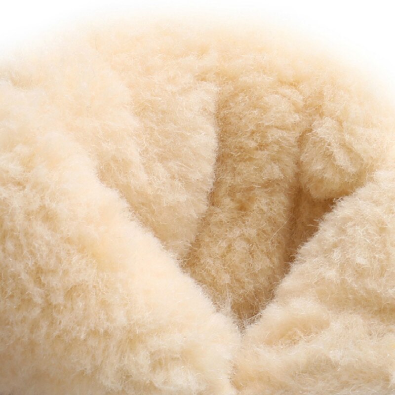 Herfst winter kinder sneeuwlaarzen kind waterdichte wol dikke warme schoenen voor meisjes jongens kind platform schoenen