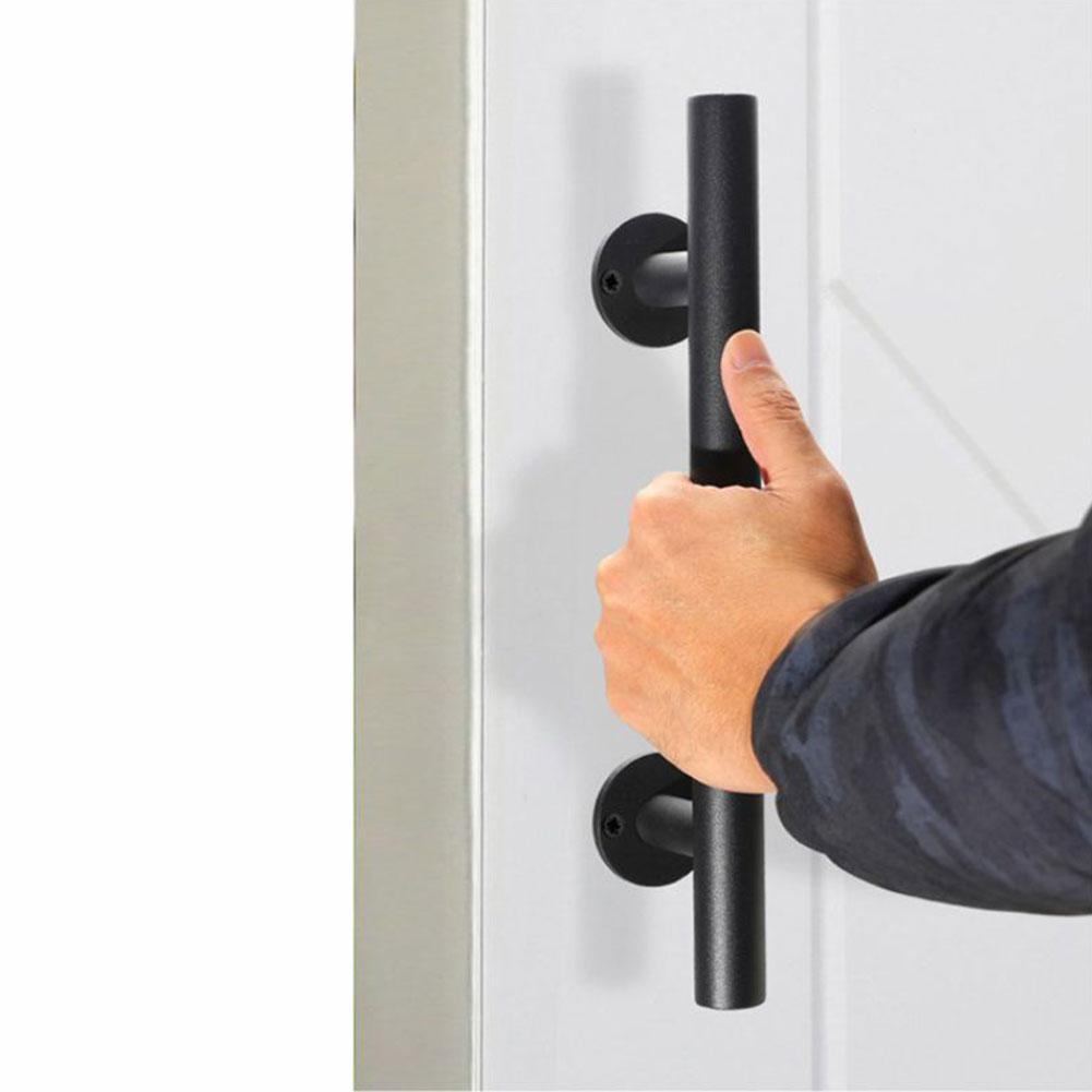 Sliding Barn Door Handle Pull Cabinet Flush Hardware Set Wood Door Handle Interior Door Furniture Handle Hardware