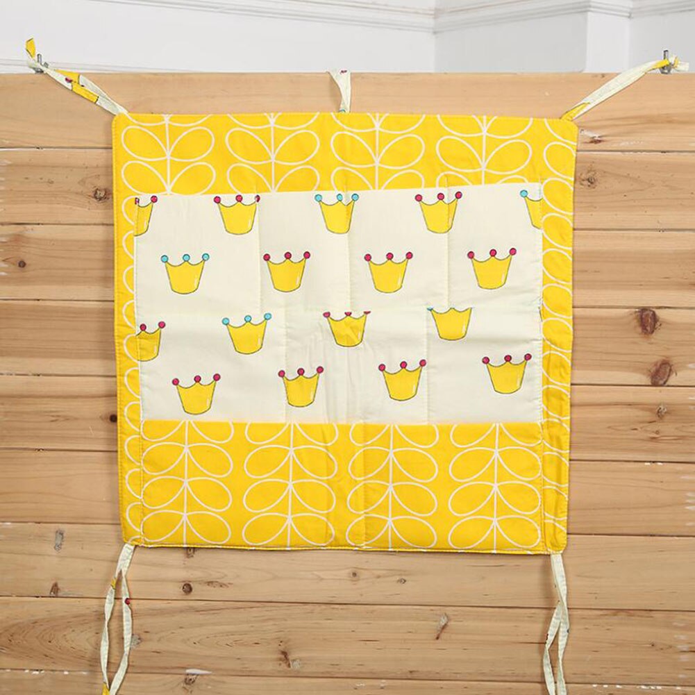 55*60cm Storage Bag Bed Hanging Baby Cot Bed Brand Baby Cotton Crib Organizer Toy PocketDiaper for Crib Bedding Set: A5