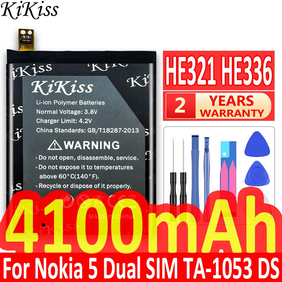 Battery BL 5C/4C HE338 HE319 HE330 HE351 WT240 HE321 HE336 HE345 HE344 HE316 HE317 HE335 For Nokia 2 3 3.1 3.2 5 6 6.1 2112 2118: HE336