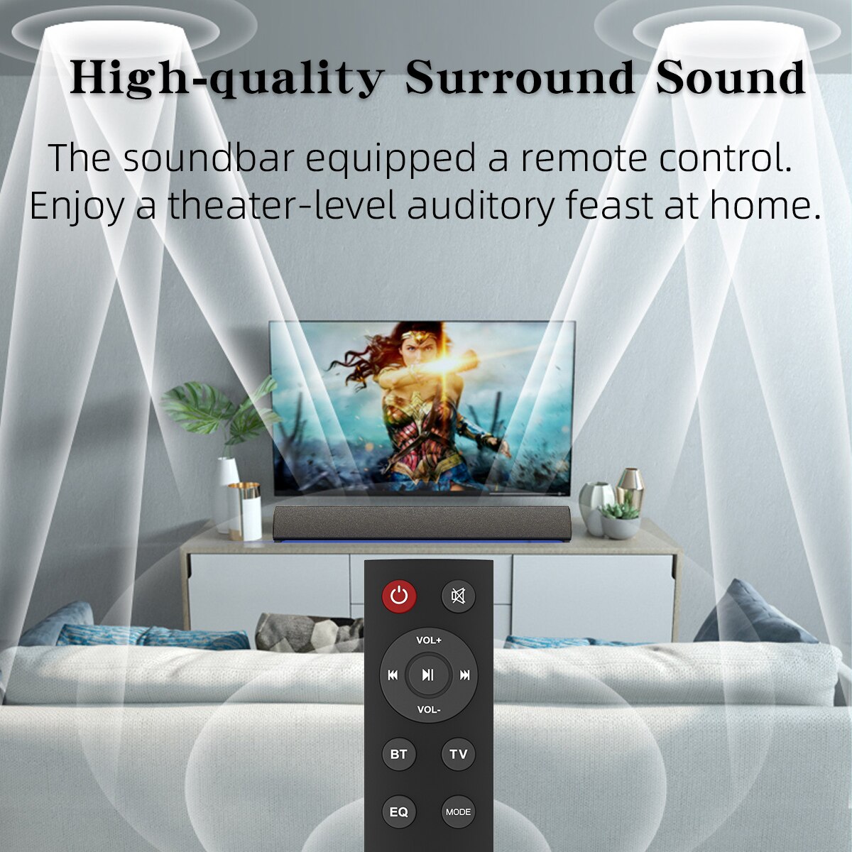 Home Theater Sound System Bluetooth Speaker Computer Speakers Voor Tv Soundbar Met Karaoke Subwoofer Radio Music Center Kolom