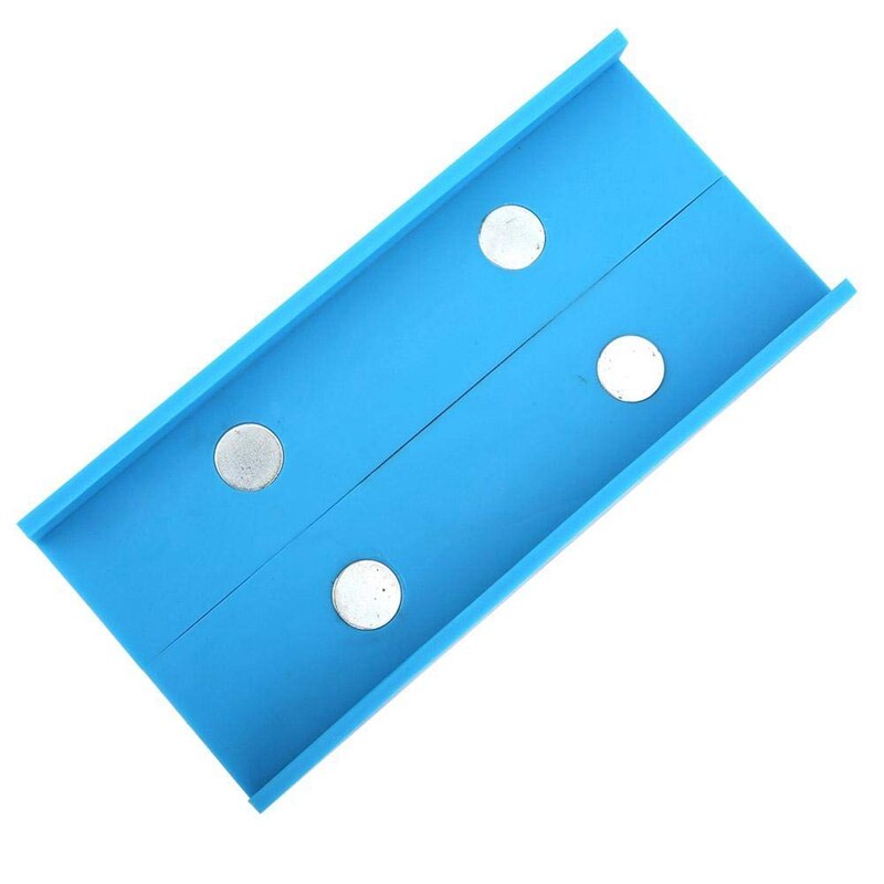 4Pcs Vise Jaws, 5.5 Inch Multi-Groove Magnetic Soft Bench Vise Vice Jaw Pad Accessories