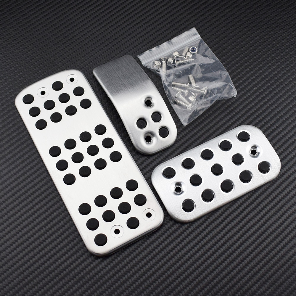For Peugeot 206 CC 206CC AT MT Auto Manual 2005 2006 2007 Accessories Brake Pedal Pedales Sticker Cover Styling