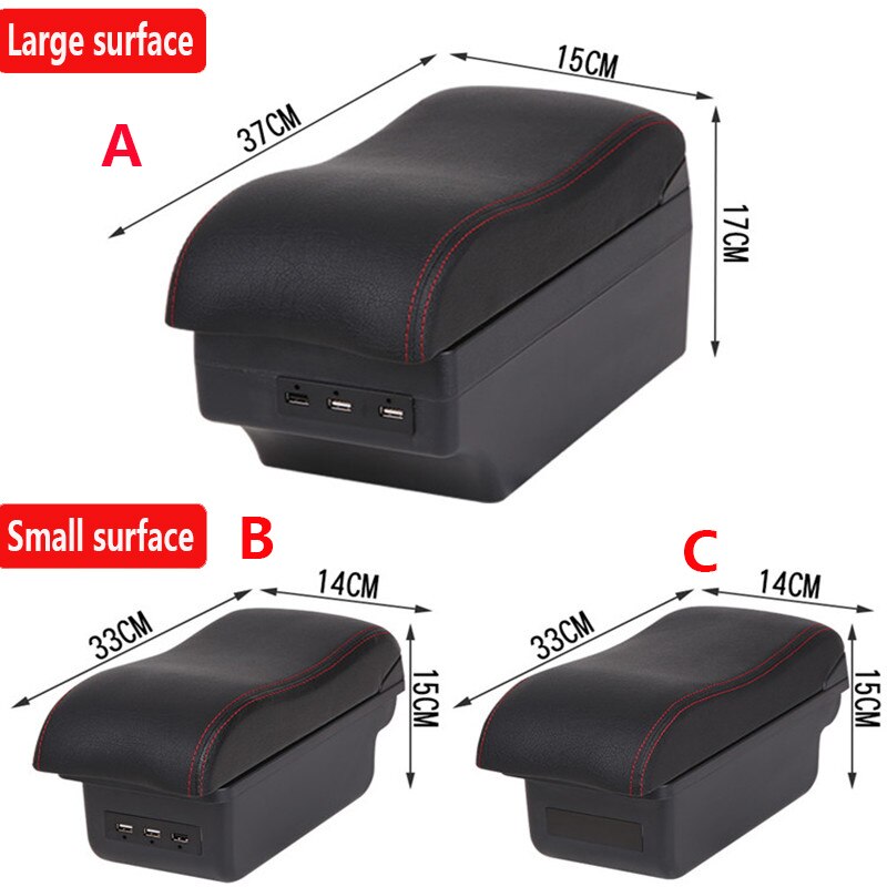 For VW Golf 6 Armrest box golf 5 Mk6 MK5 jetta 5 Interior special Retrofit parts Car Armrest box Center Storage box