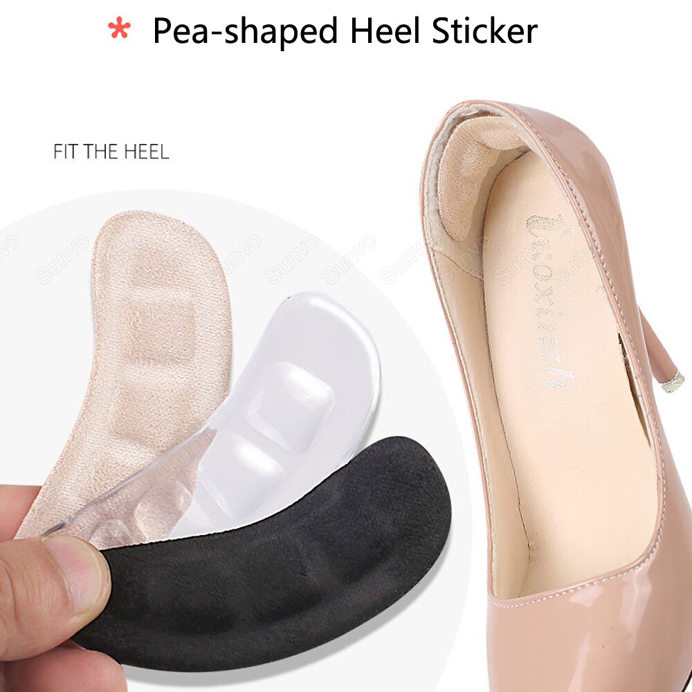 Cuscinetti in gel per avampiede in silicone per donna tacchi alti inserti solette per sandali suola antiscivolo scarpe schienali adesivi piede tallone pad