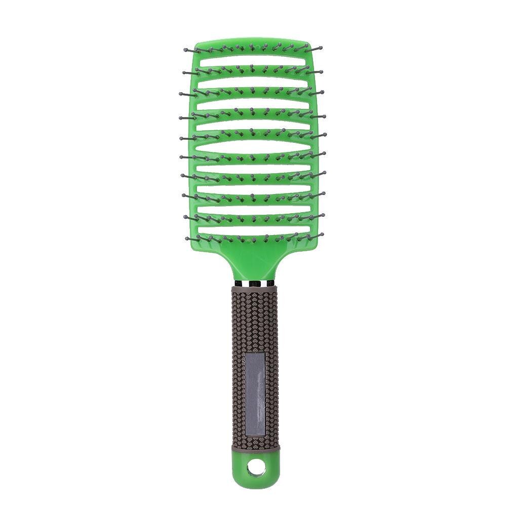 Meisjes Haar Hoofdhuid Massage Kam Haarborstel Varkenshaar Nylon Vrouwen Nat Krullend Ontwarren Haar Borstel Voor Salon Kappers Styling Tools: 13