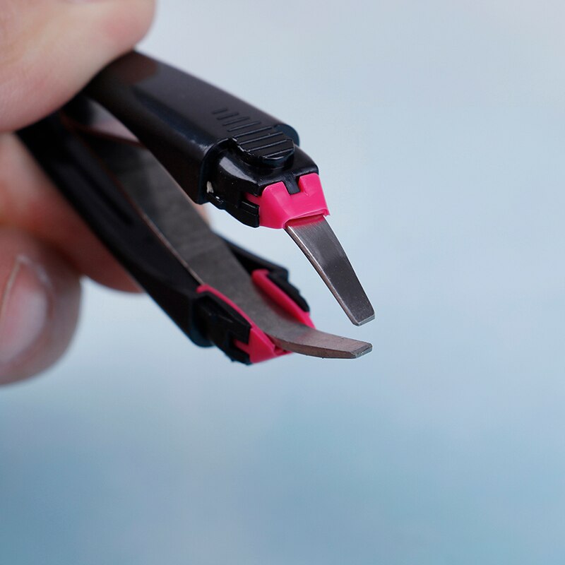 1pc rustfrit stål automatisk tilbagetrækkelige øjenbryn pincet ansigt hårfjerning trimmer øjenvippe klip kosmetisk skønhed makeup værktøj