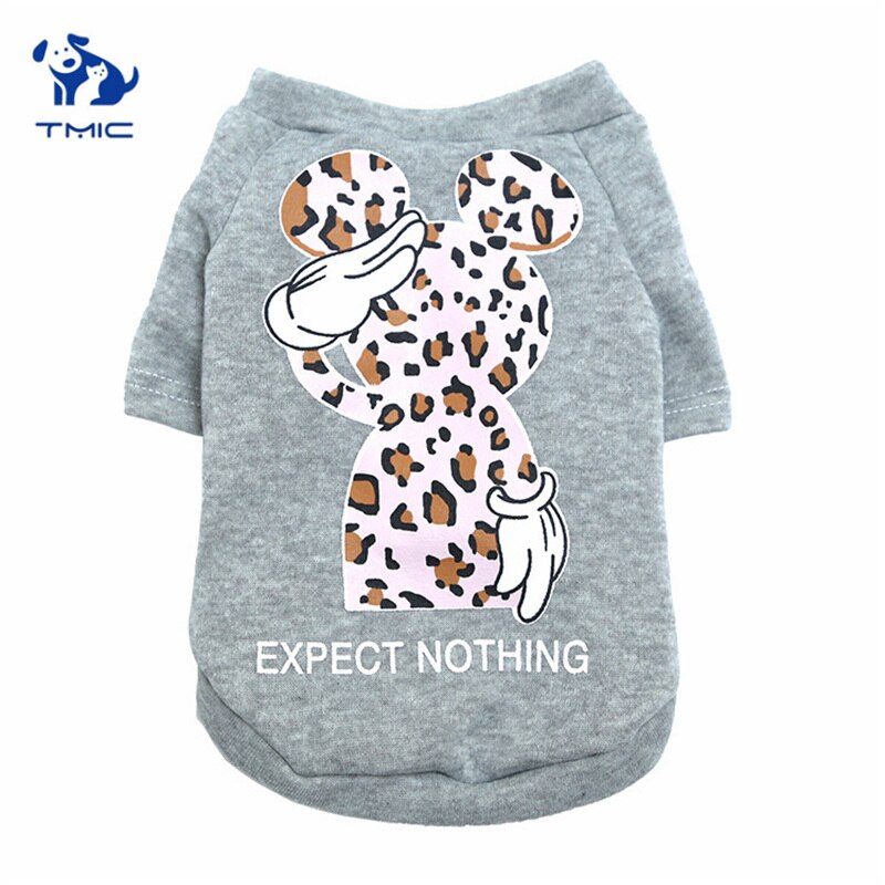 estilo ropa de perros pequeños ropa de gato para mascotas abrigo de perro suéter chaqueta de perros Chihuahua ropa de algodón puro conjunto XS-XXL: Gray / XL