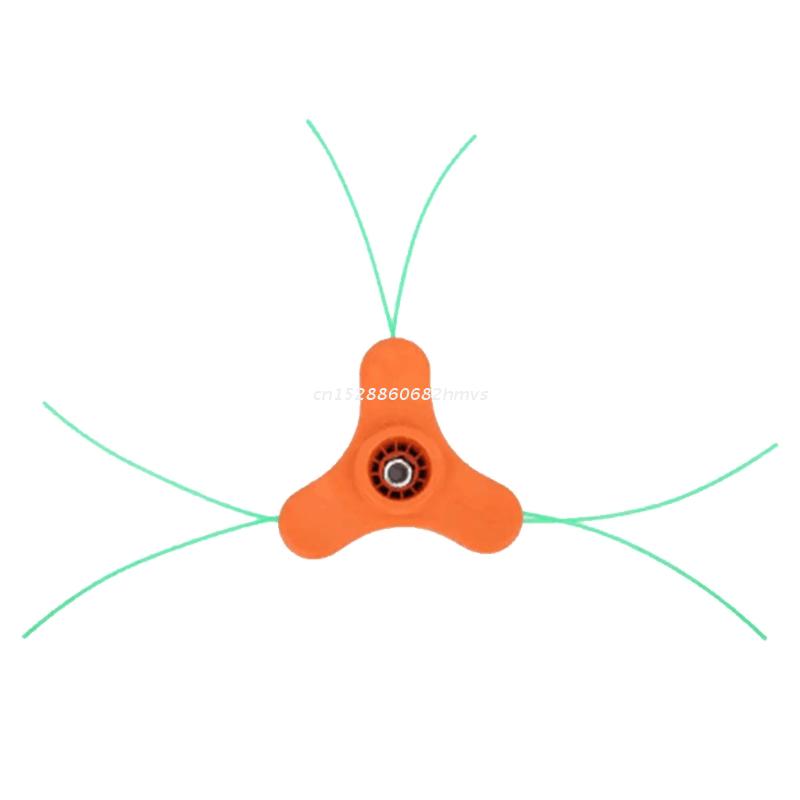 Grass Cutter Trimmer Head with Line String Brush Cutter Lawn Mower Universal Garden Tools