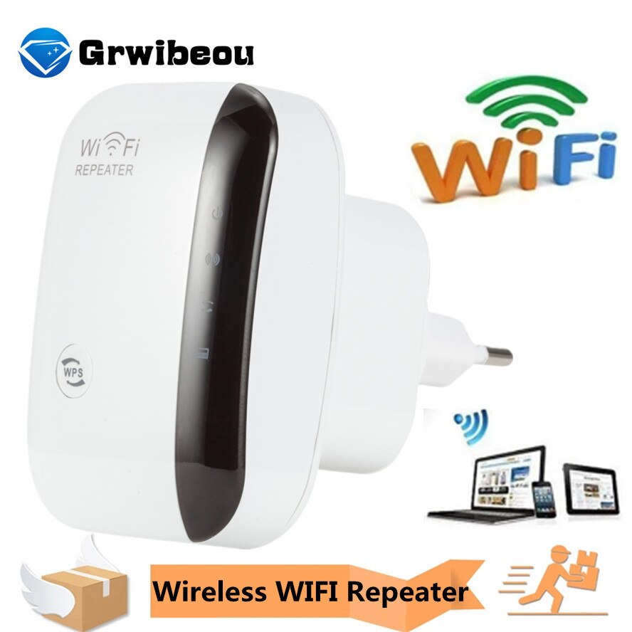 Wireless WIFI Repeater 300Mbps Remote Wifi Extender Amplifier Booster Signal 802.11N Long Range Support WPS AP Function Repeater